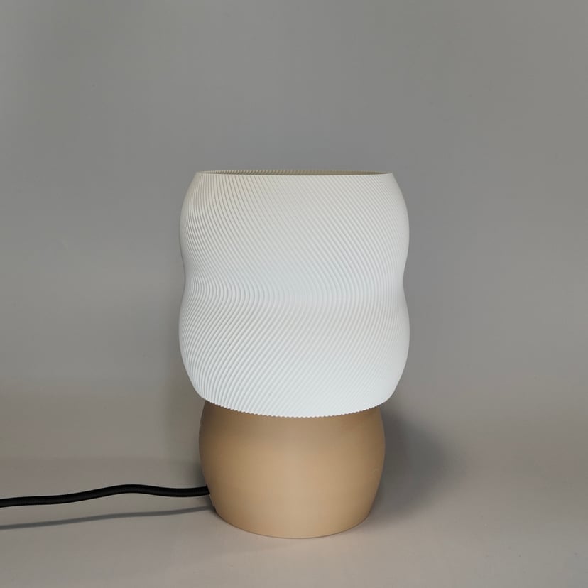 Lampka Brio Brązowy Czarny