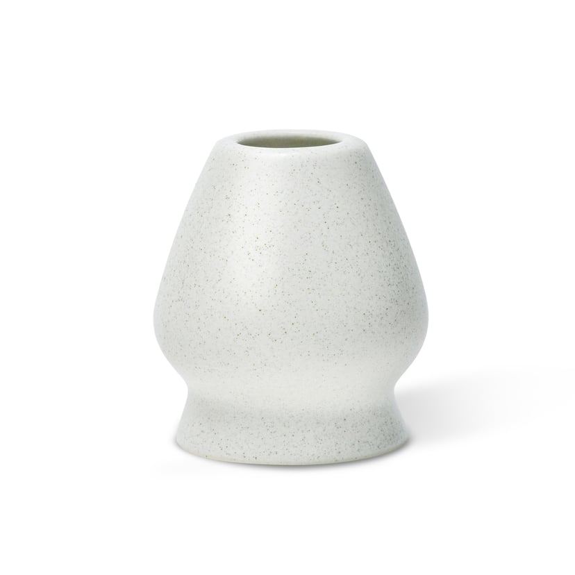 Ceramiczna podstawka pod chasen - naoshi, kolor Sól i Pieprz