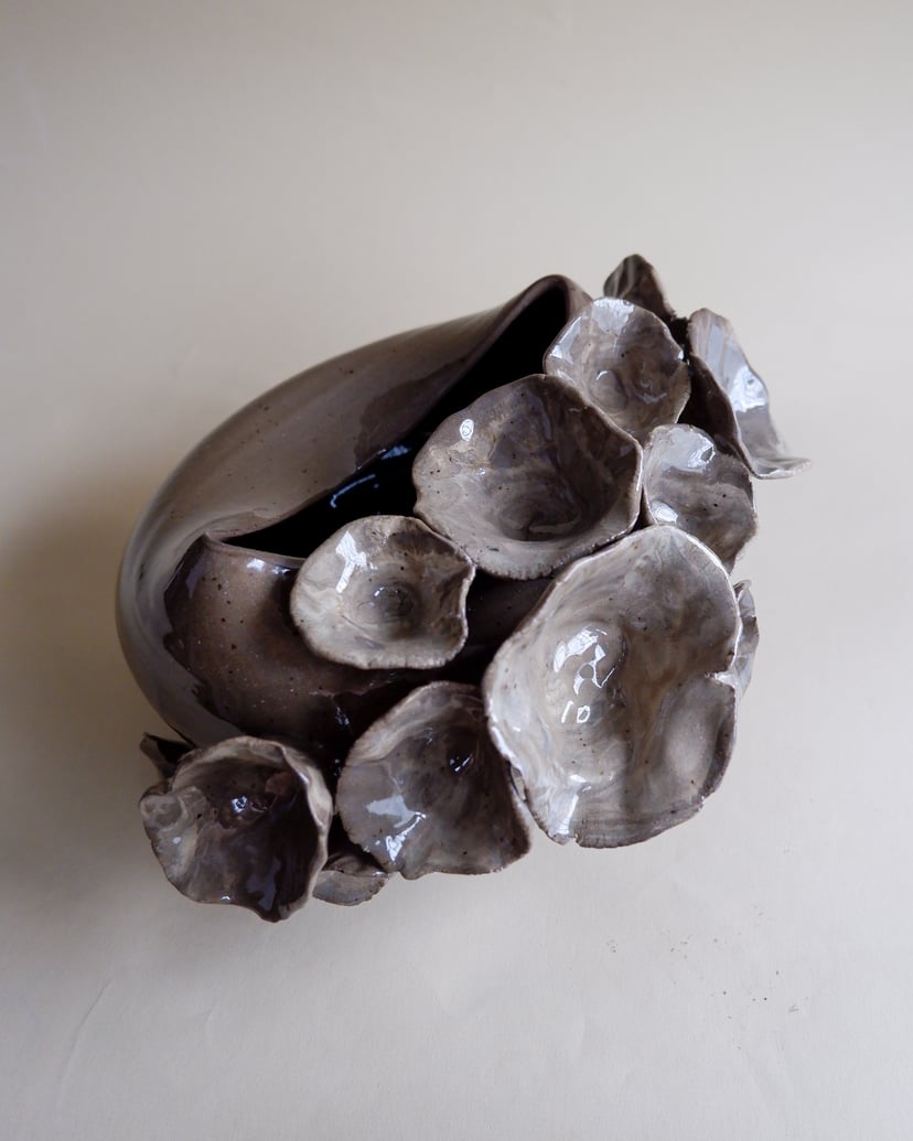 The Floral- Vase 05 - wazon ceramiczny z kolekcji The Floral