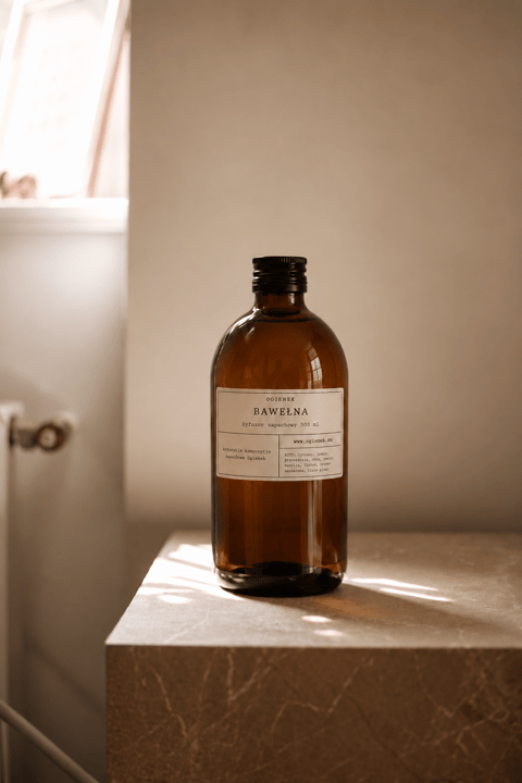 Bawełna – refill do dyfuzora 500 ml + patyczki