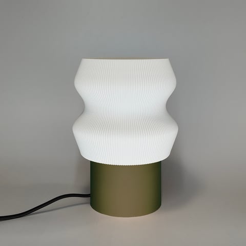 Lampka Ombra Oliwkowy Czarny