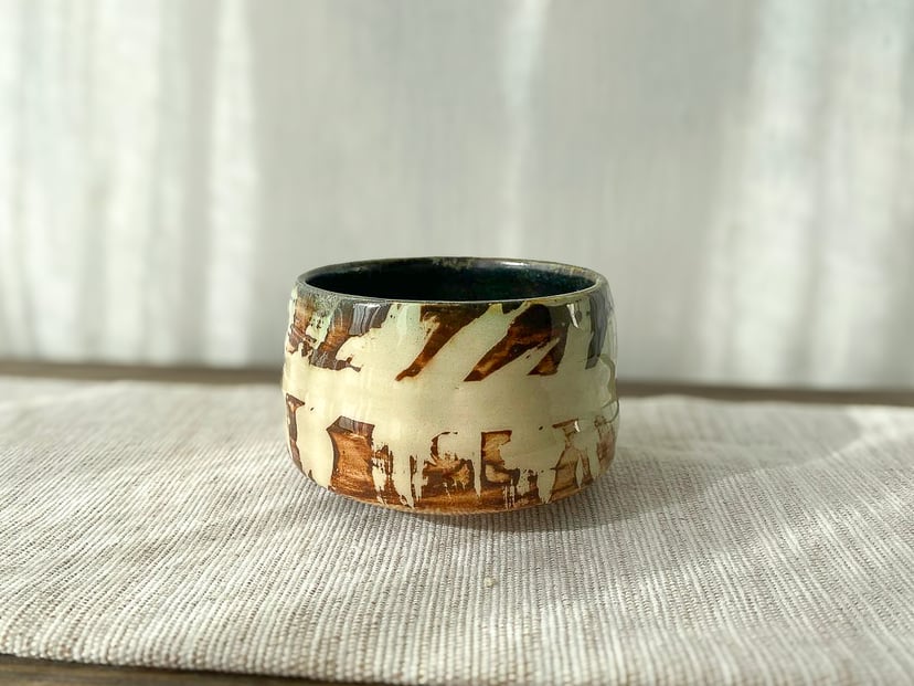 Chawan brązowy