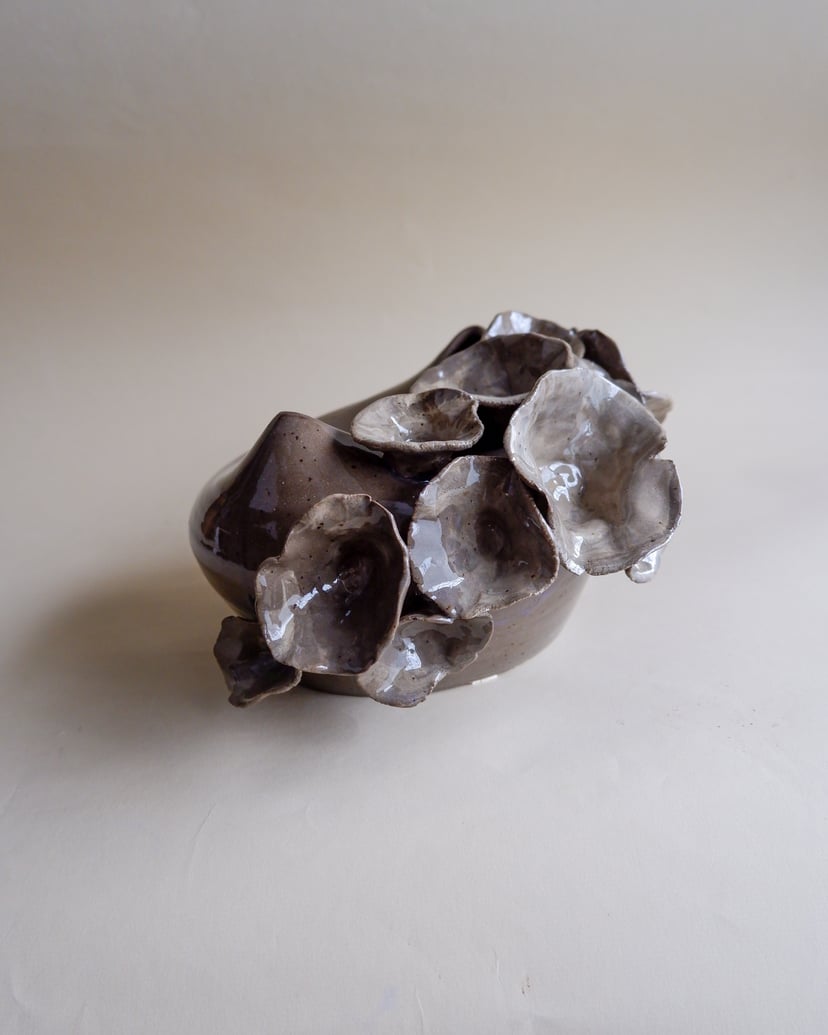 The Floral- Vase 05 - wazon ceramiczny z kolekcji The Floral