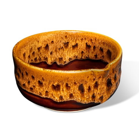 Miseczka do matchy - CHAWAN W STYLU KATAKUCHI - wzór FALA, kolor Australia