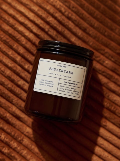 Jesieniara – świeca rzepakowa 120 ml