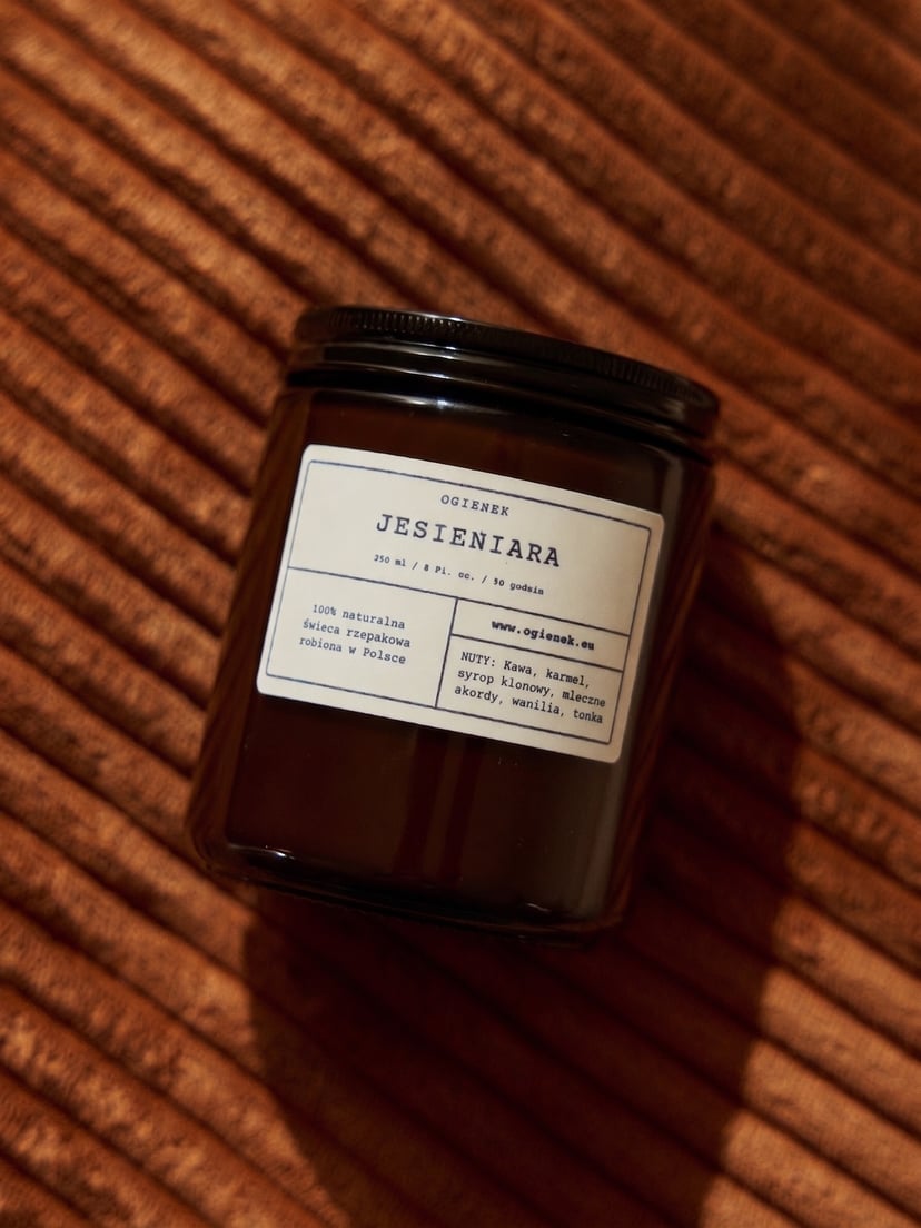 Jesieniara – świeca rzepakowa 500 ml