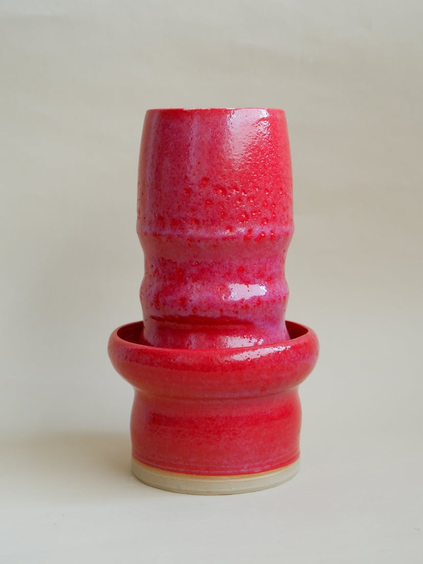 The Combined Forms- Vase 05 - wazon ceramiczny z kolekcji The Combined Forms