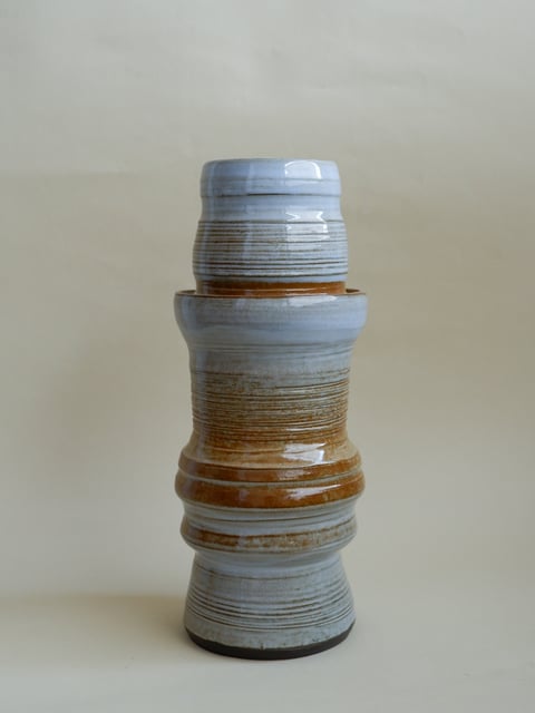 The Combined Forms- Vase 02 - wazon ceramiczny z kolekcji The Combined Forms