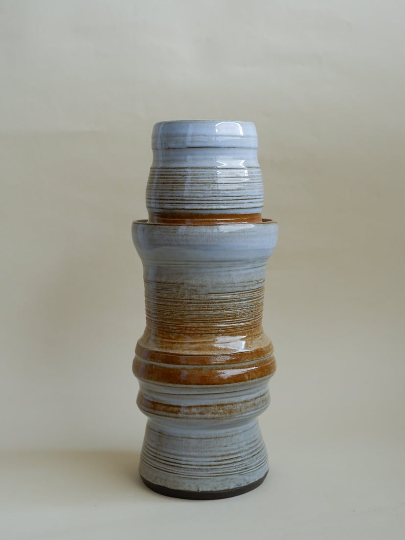 The Combined Forms- Vase 02 - wazon ceramiczny z kolekcji The Combined Forms