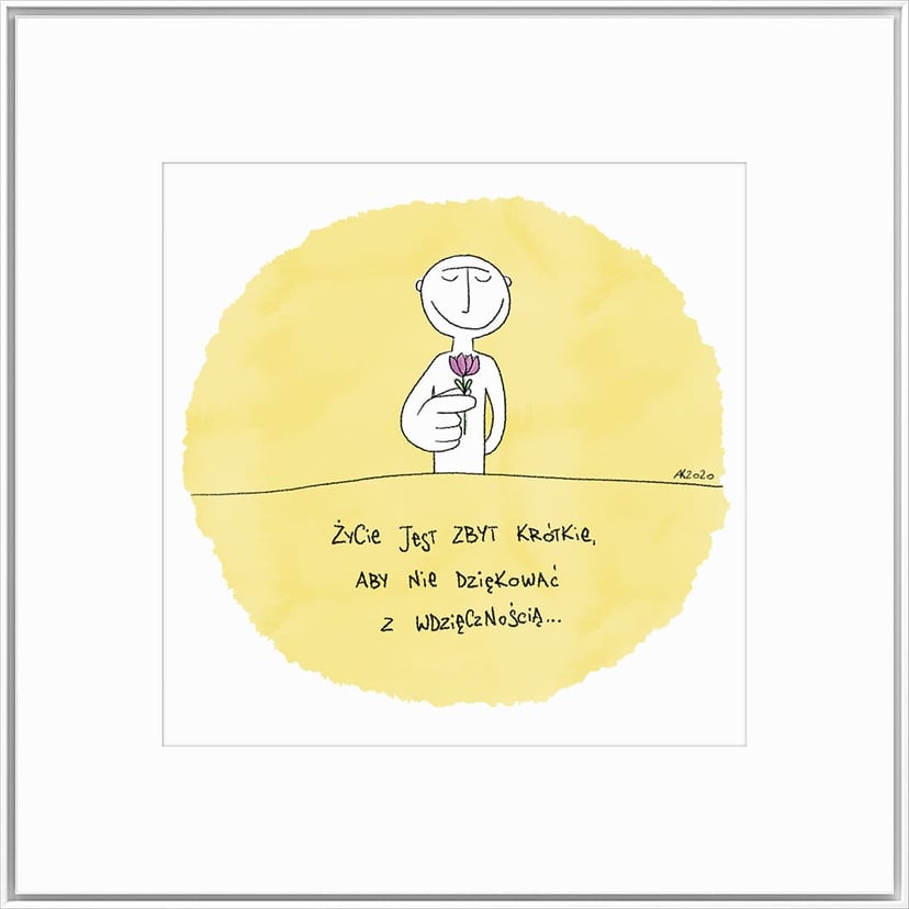 Plakat “Wdzięczność” Bez ramki