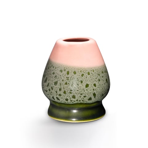 Ceramiczna podstawka pod chasen - naoshi, kolor Szminka