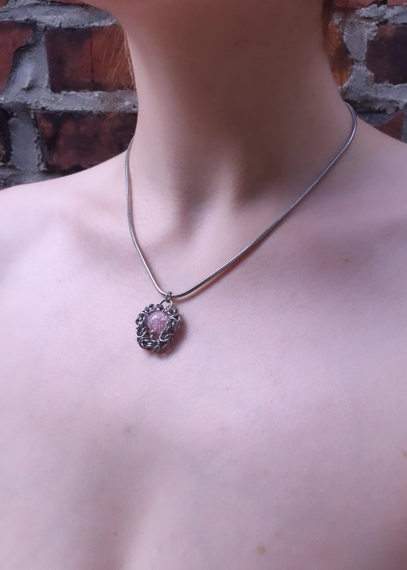 SPELL KEEPER łańcuszkek z zawieszką chainmail