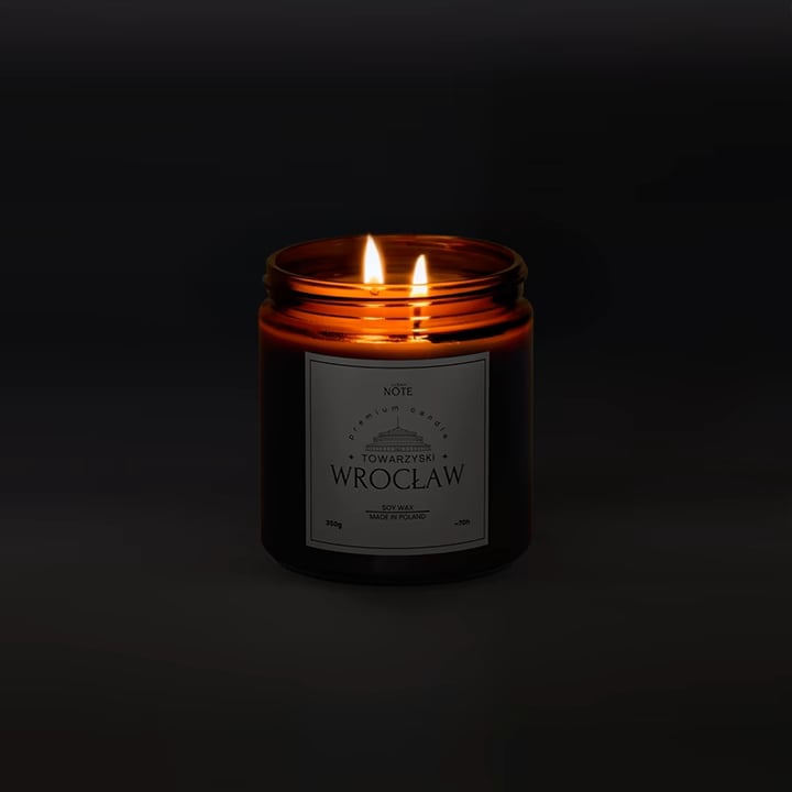 Świeca sojowa - Towarzyski Wrocław - 350g