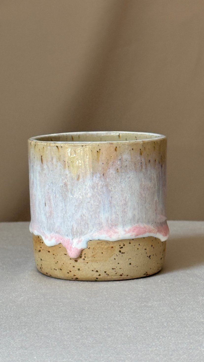 Osłonka ceramiczna Polewa 9 cm – ręcznie robiona na doniczkę