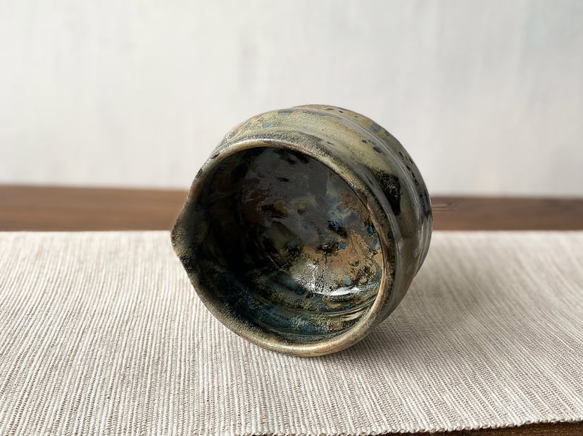 Miseczka do matchy szaro-czarna – ZEN