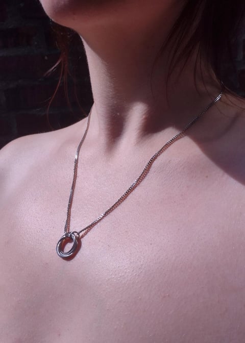 DAINTY REMEMBRANCE naszyjnik chainmail