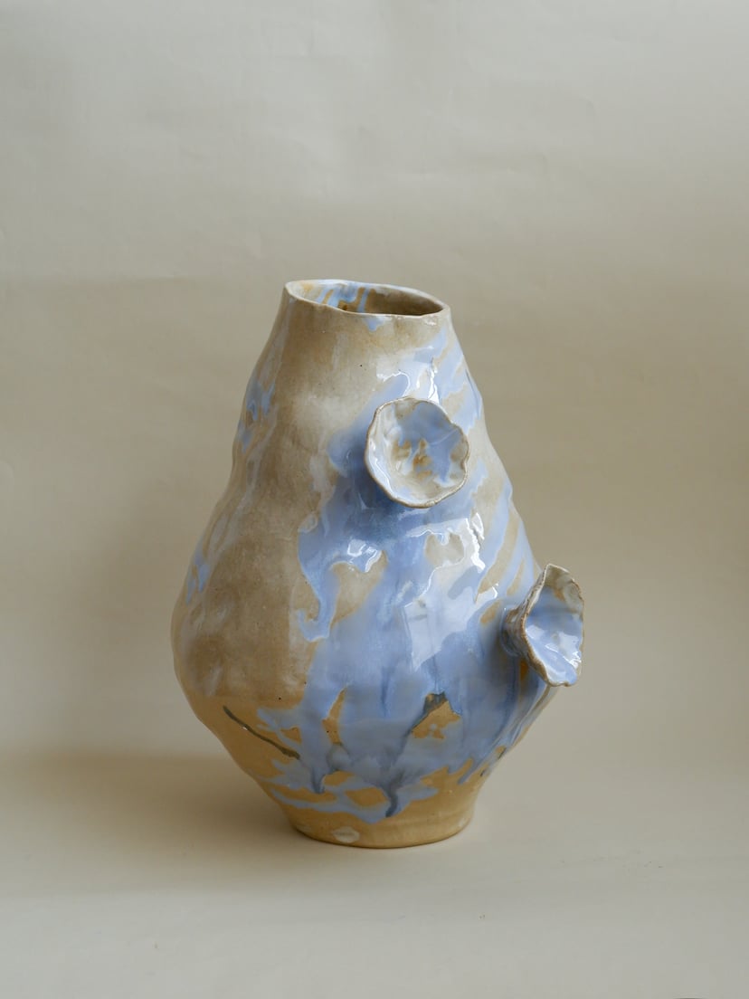 The Floral- Vase 02 - wazon ceramiczny z kolekcji The Floral