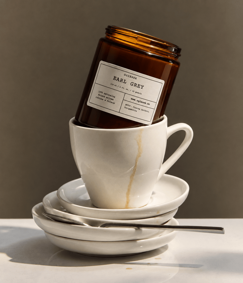 Earl Grey – świeca rzepakowa 250 ml