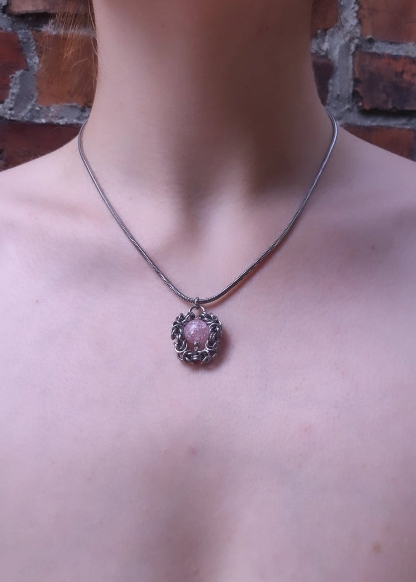 SPELL KEEPER łańcuszkek z zawieszką chainmail