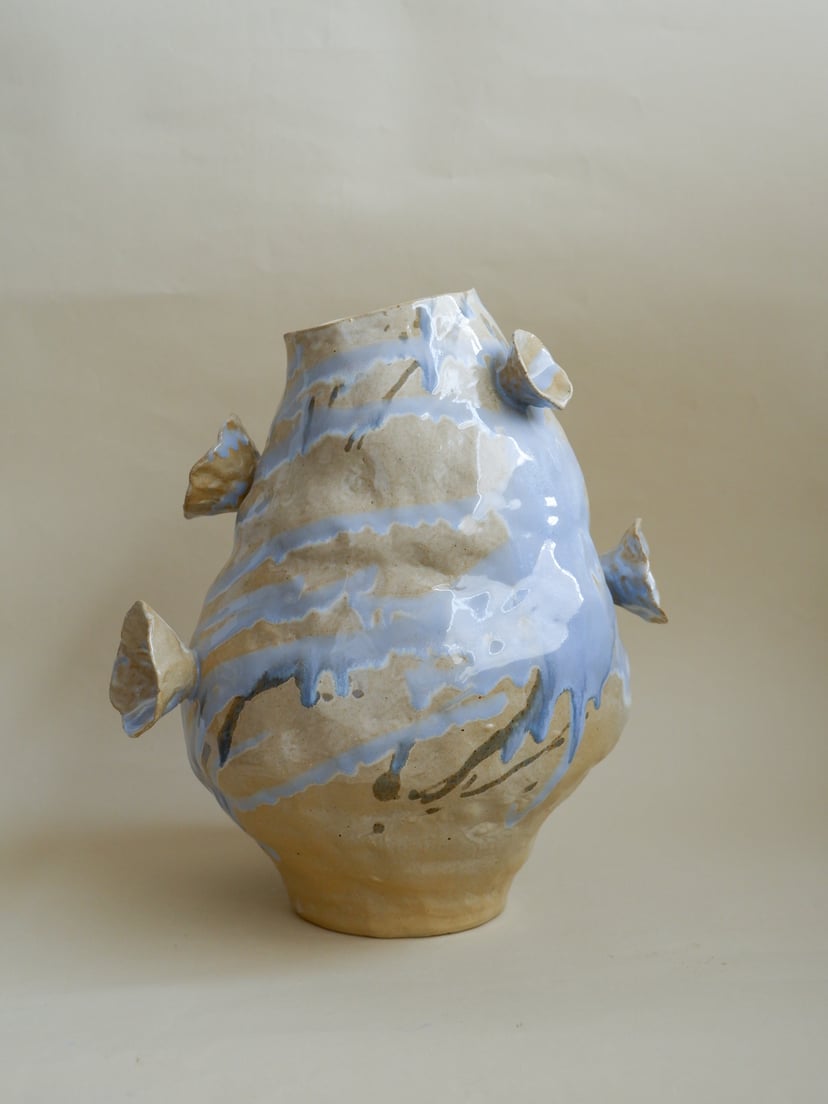 The Floral- Vase 02 - wazon ceramiczny z kolekcji The Floral