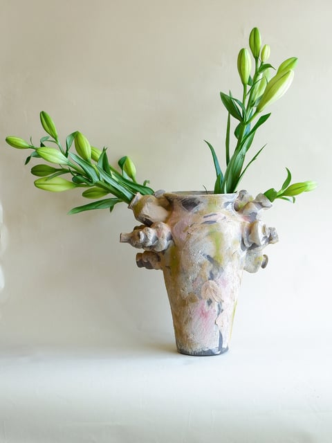The Combined Forms- Vase 15 - wazon ceramiczny z kolekcji The Combined Forms