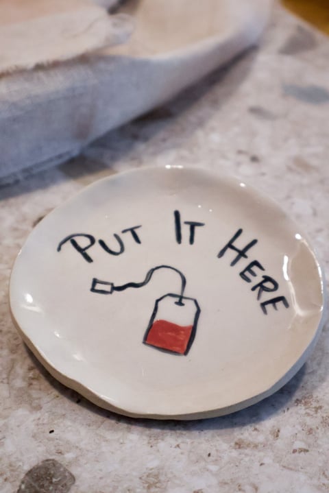 Podstawka "Put it here"