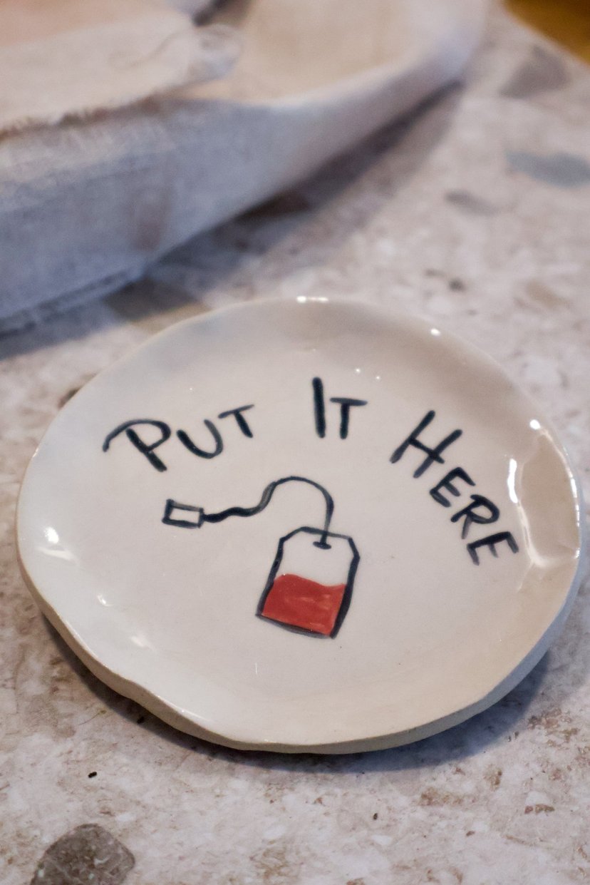 Podstawka "Put it here"