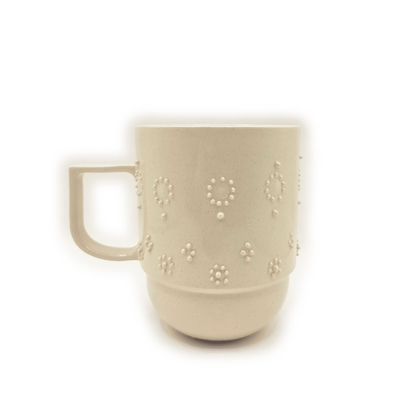Kubas 500 ml - ręcznie wykonany kubas ceramiczny