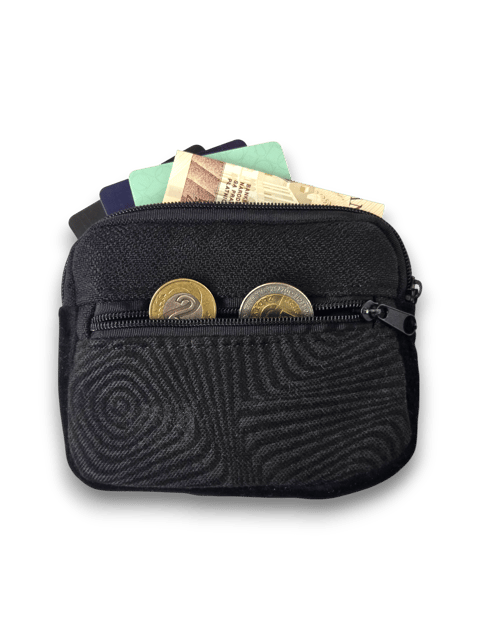 Portfelik mały czarny