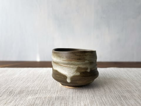 Czarka do latte z kolekcji ZEN - ceramiczna czarka do matchy i latte