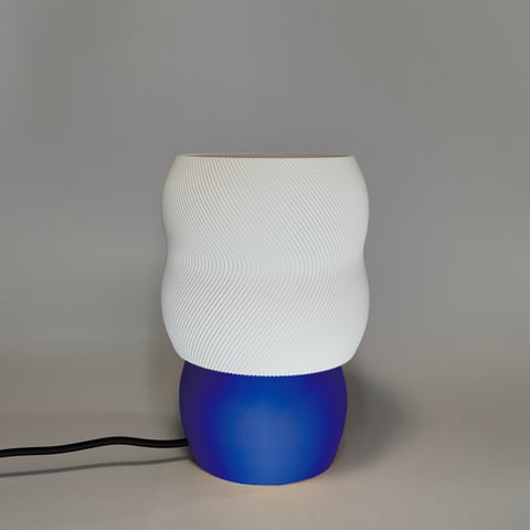 Lampka Brio Kobaltowy Czarny
