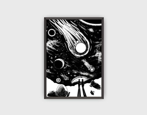 Plakat "Wielki Kosmos" - A3