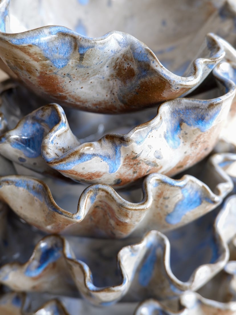 Wavy-edged Bowl 02 - miska z falowaną krawędzią