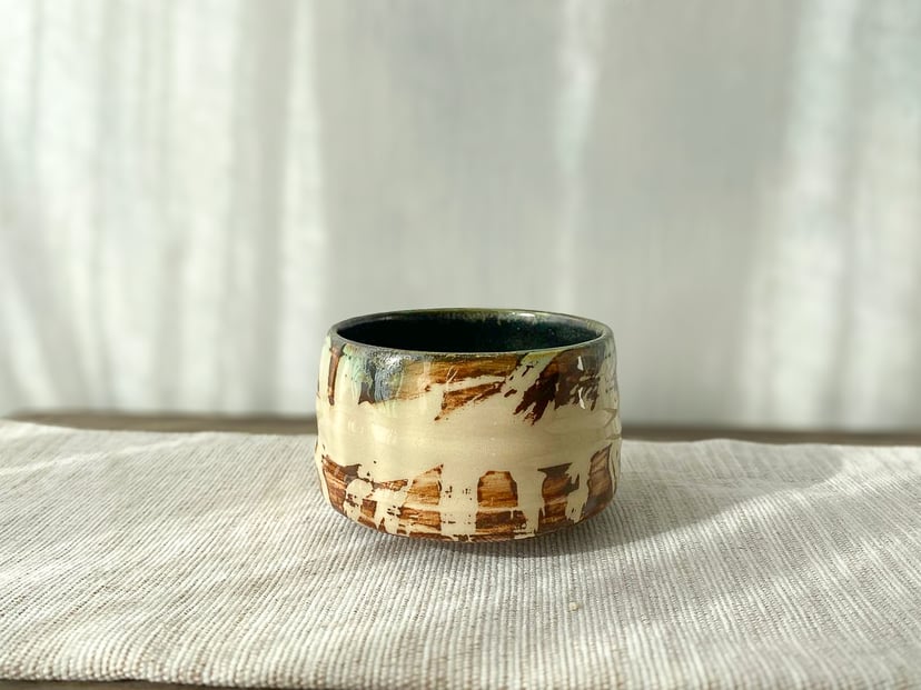 Chawan brązowy