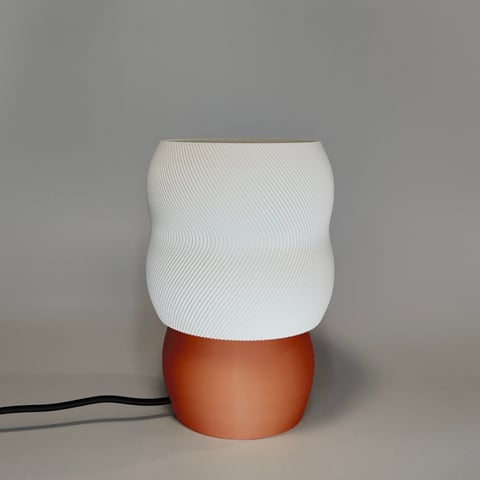Lampka Brio Terakota Czarny