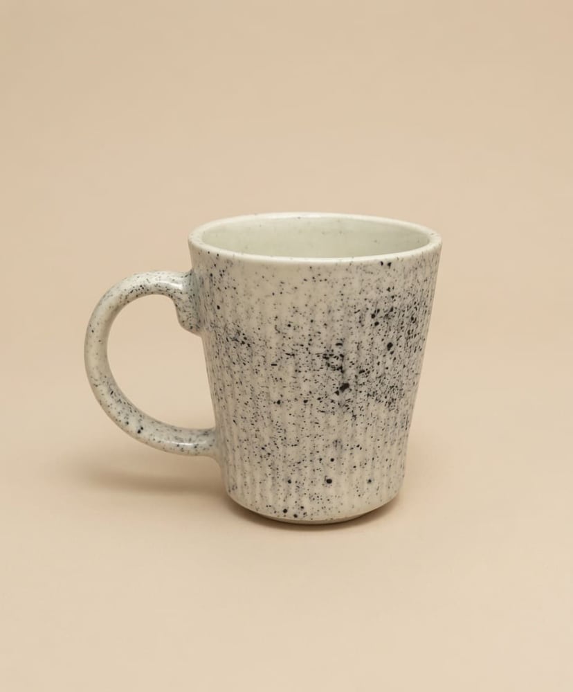 Filiżanka ceramiczna handmade - kropkowe espresso
