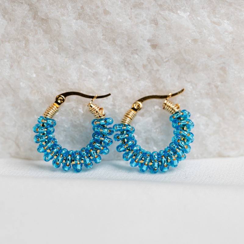 Kolczyki Candy Blue Sky | Spring Breeze