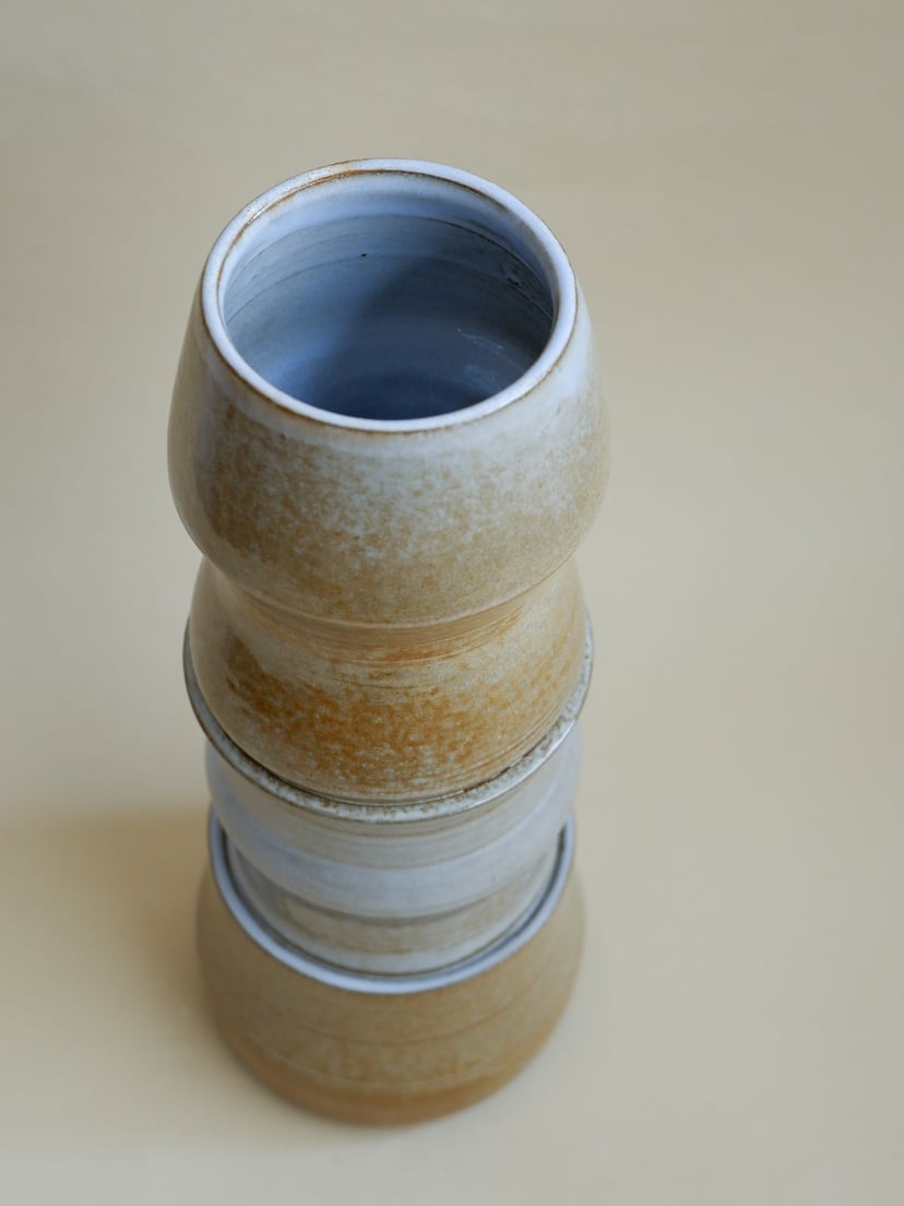 The Combined Forms- Vase 01 - wazon ceramiczny z kolekcji The Combined Forms