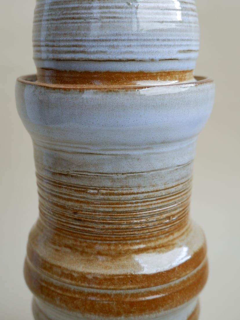 The Combined Forms- Vase 02 - wazon ceramiczny z kolekcji The Combined Forms