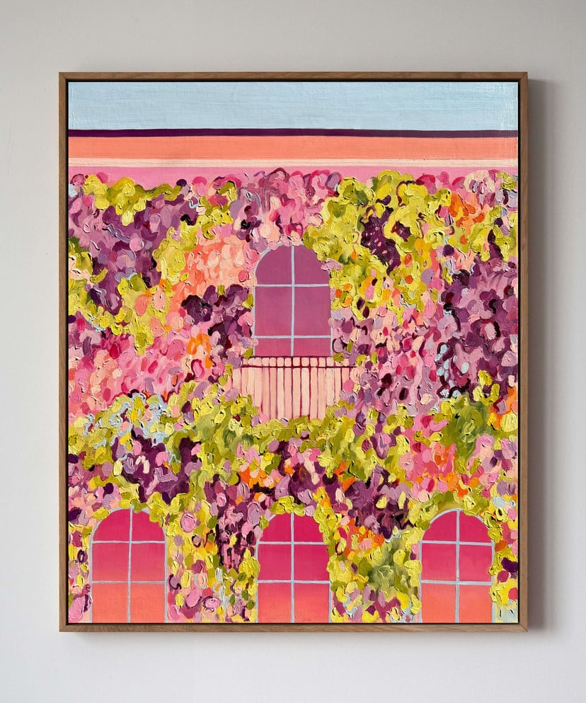 City of Gardens 10 - Obraz olejny 60x50 cm