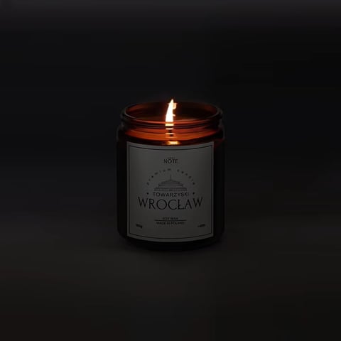 Świeca sojowa - Towarzyski Wrocław - 190g