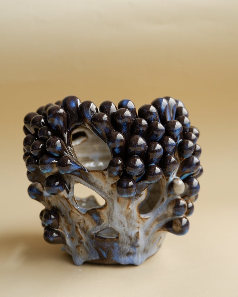 The Petal- Vase 02 - wazon ceramiczny z kolekcji The Petal