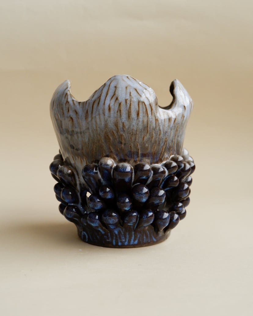 The Petal- Vase 01 - wazon ceramiczny z kolekcji The Petal