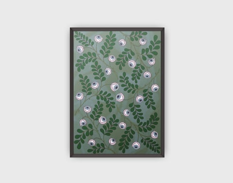 Plakat "Eye Plants" - A5