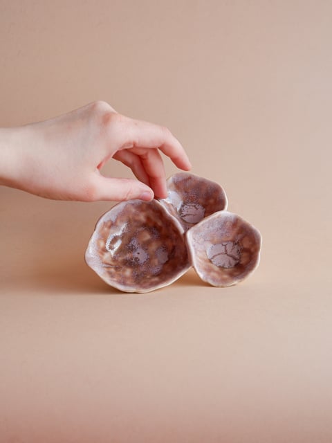 The Floral- Mini Dish 13 - mały talerzyk ceramiczny