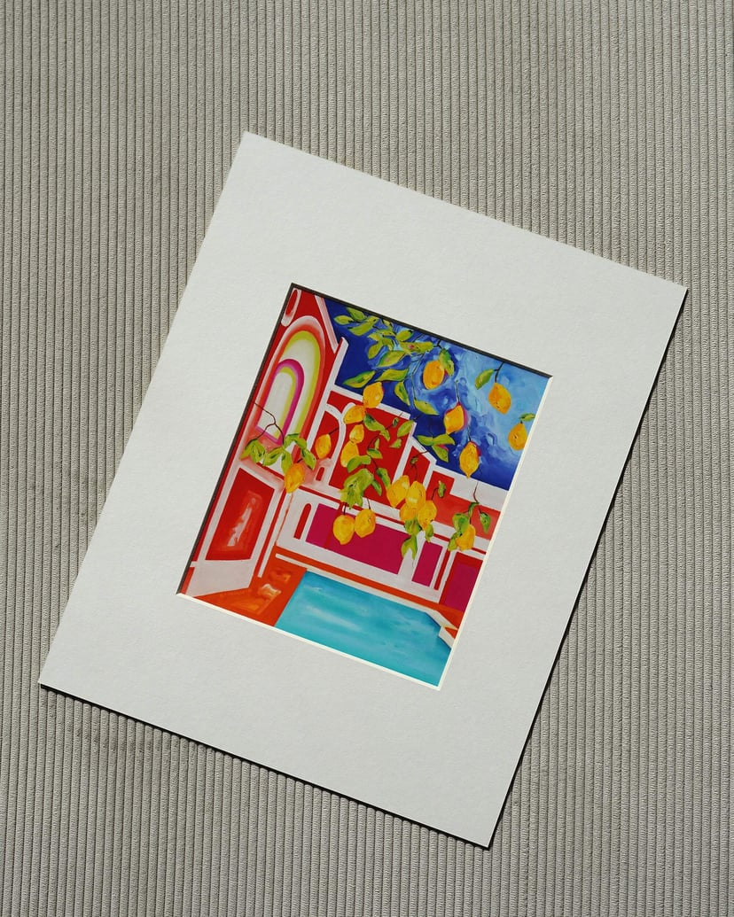 Wydruk 30x24 cm - Lemons from Amalfi