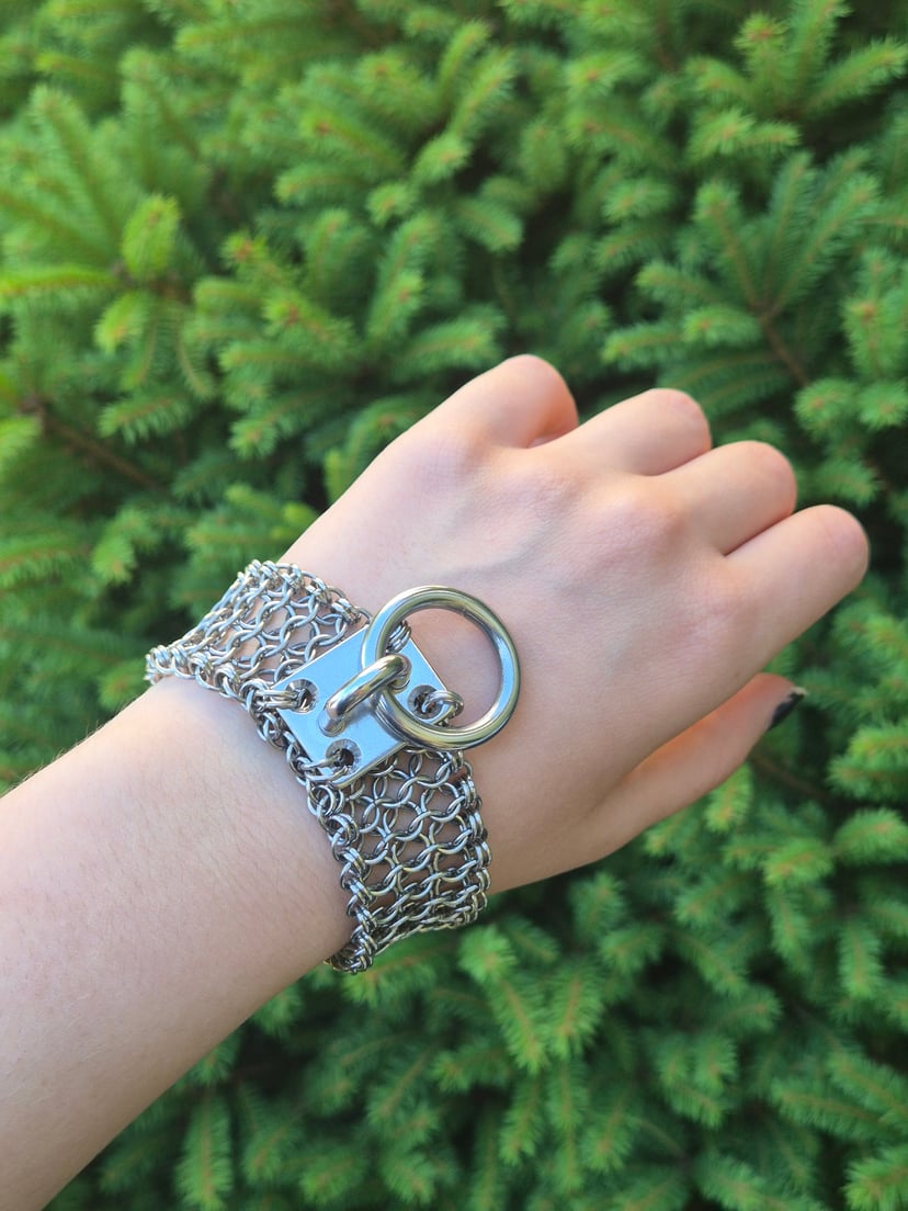 FALSE BOND  bransoleta chainmail - 19-20 cm
