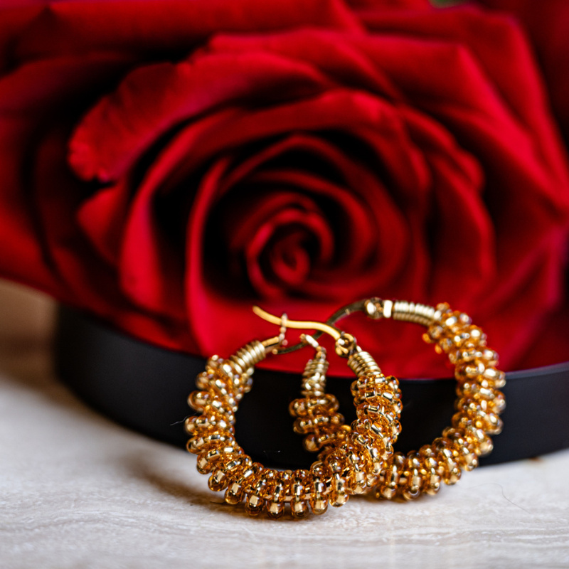Kolczyki Candy Gold | True Love