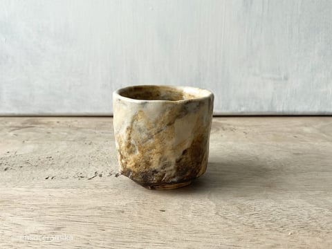 Czarka Kurinuki №1 - czarka inspirowana japońską techniką kurinuki