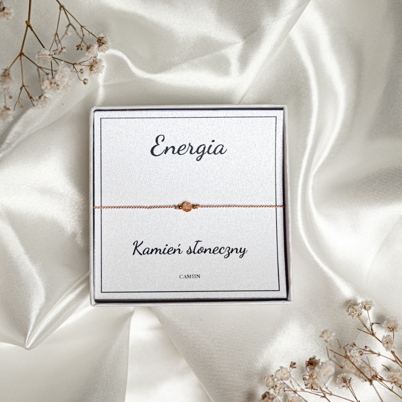Bransoletka Energia | Kamień słoneczny